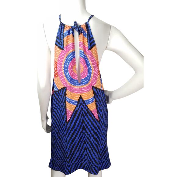 Mara Hoffman Womens Swim Cover Up Starbasket Mini Dress Multicolor Size Medium - Picture 3 of 6